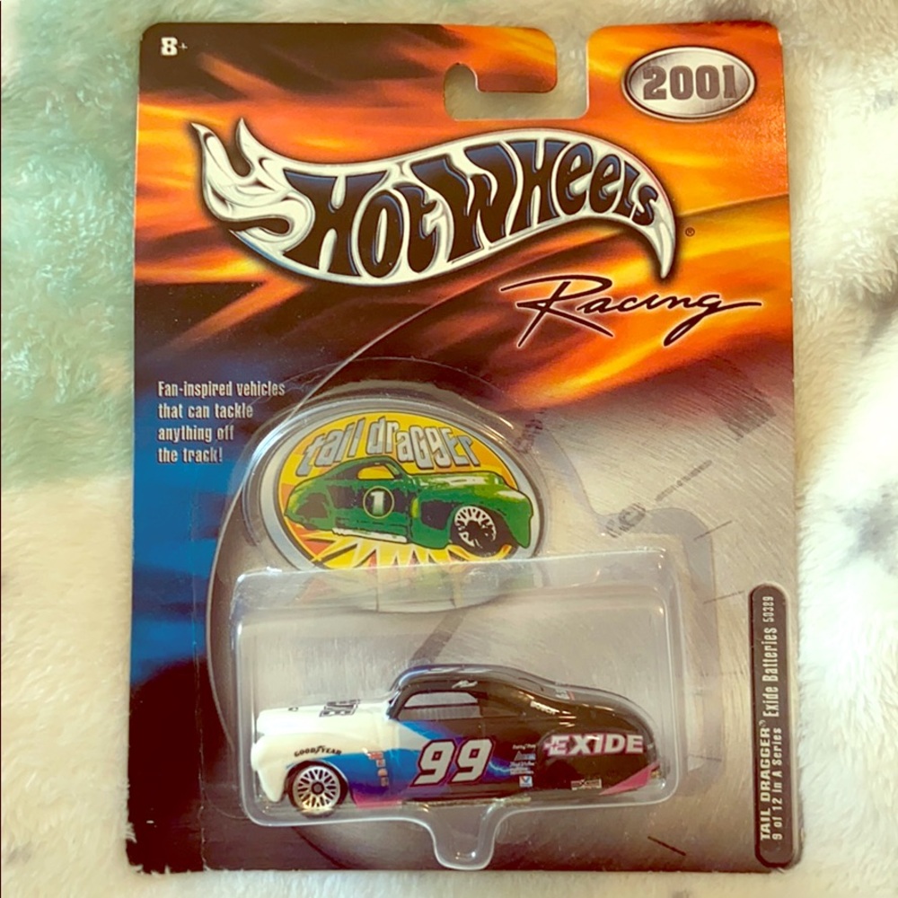 2001 Tail Dragger #99 Jeff Burton HotWheels Racing